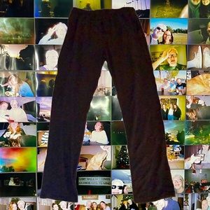 Lounge casual black pants